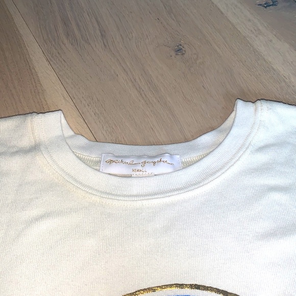 NWT Spiritual Gangster Cream sweatshirt XS - Picture 4 of 4